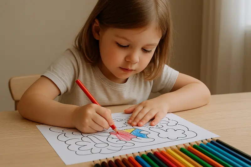 Waarom kleuren met kleurpotloden enorm goed is voor kinderen