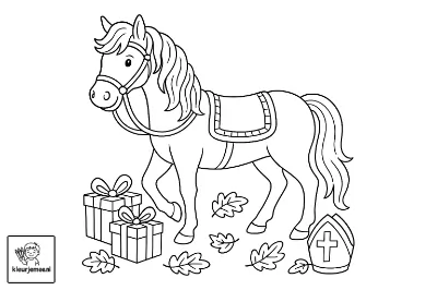 Ozosnel het paard van Sinterklaas