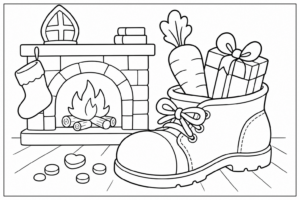 Sinterklaas Kleurplaat Groep 1 kleurplaat voorbeeld 2