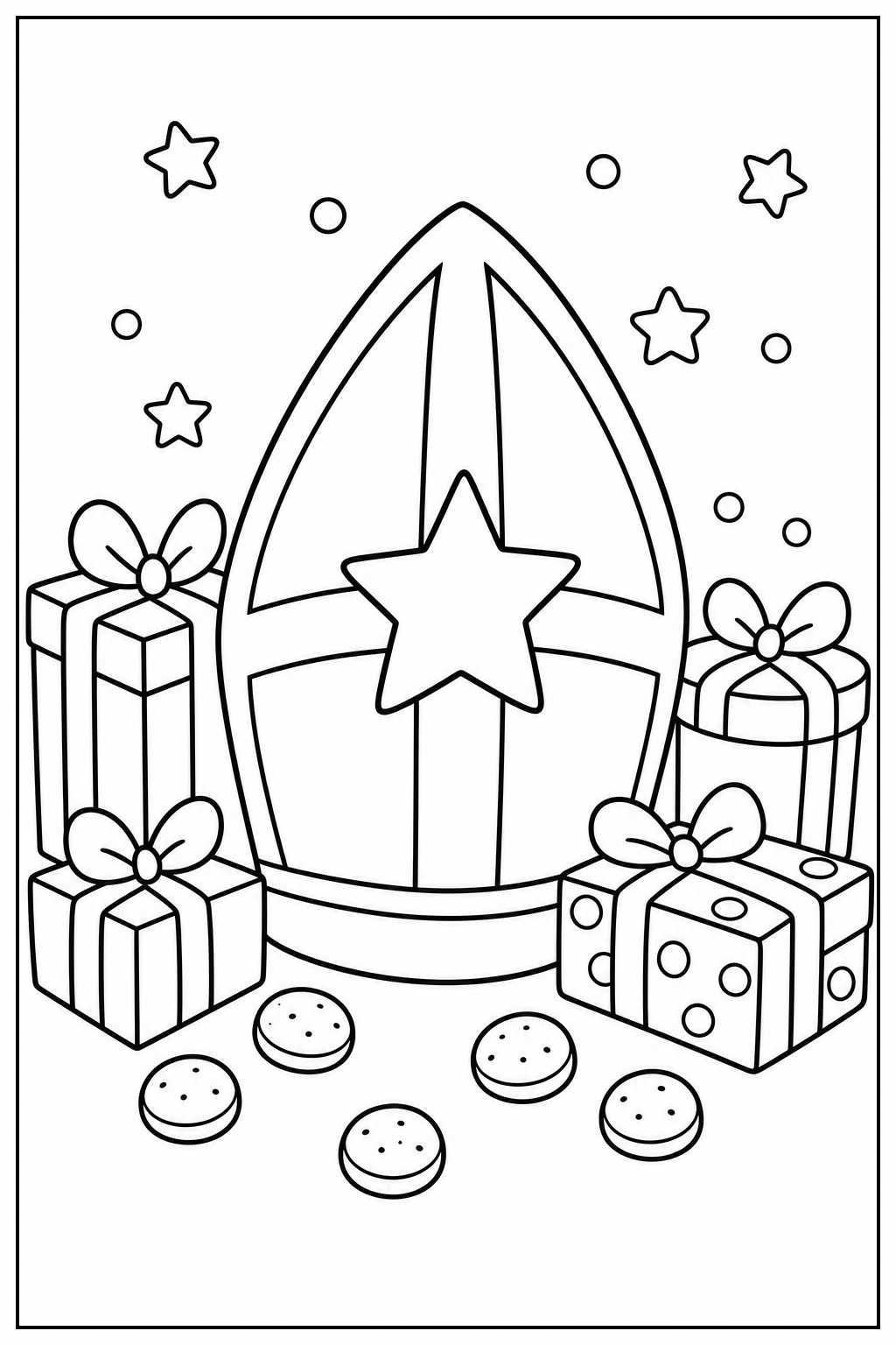 Sinterklaas Kleurplaat Kleuters kleurplaat 3