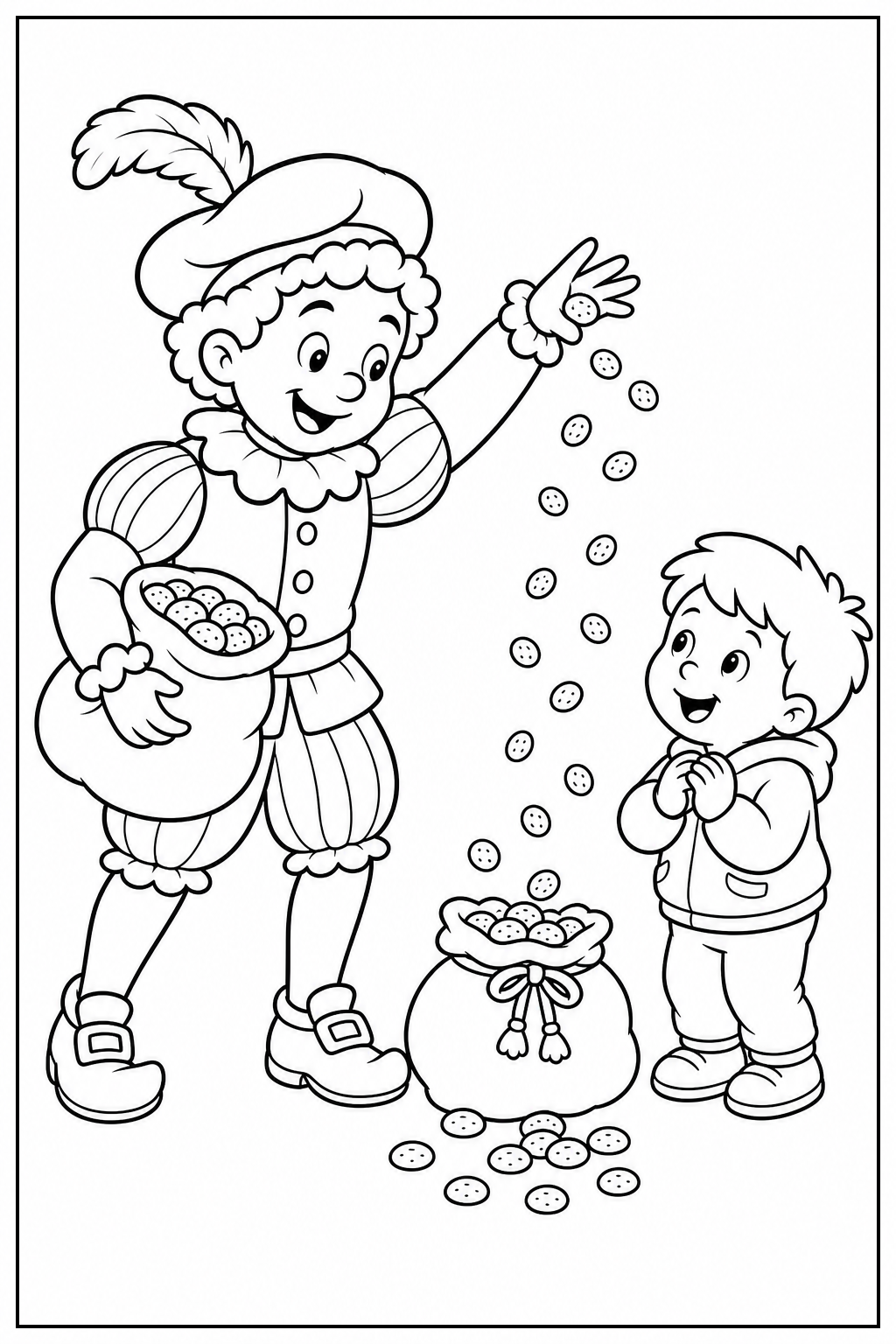 Sinterklaas Kleurplaat Kleuters kleurplaat 2